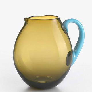 Nason Moretti Dandy pitcher acid green with light blue handle Buy on Shopdecor NASON MORETTI collections