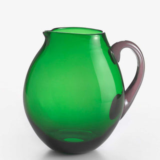 Nason Moretti Dandy pitcher green with blueberry handle Buy on Shopdecor NASON MORETTI collections