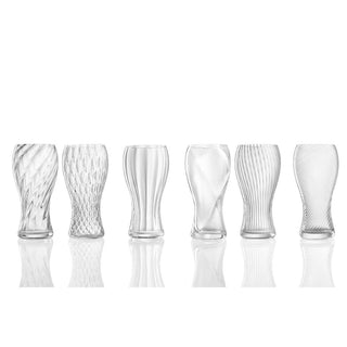 Nason Moretti Marilyn set 6 beer glasses in Murano glass Buy on Shopdecor NASON MORETTI collections