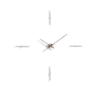 Nomon Merlin 4 diam.125 cm. wall clock Steel - Buy now on ShopDecor - Discover the best products by NOMON design