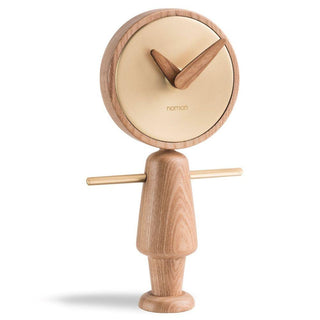 Nomon Nene table clock Brass - Buy now on ShopDecor - Discover the best products by NOMON design