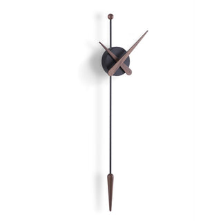 Nomon Punta wall clock walnut - Buy now on ShopDecor - Discover the best products by NOMON design