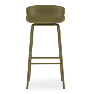 Normann Copenhagen Hyg steel bar stool with polypropylene seat h. 75 cm. - Buy now on ShopDecor - Discover the best products by NORMANN COPENHAGEN design