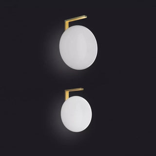 OLuce Alba 174 wall/ceiling lamp satin brass 20 x 32 cm. Buy on Shopdecor OLUCE collections