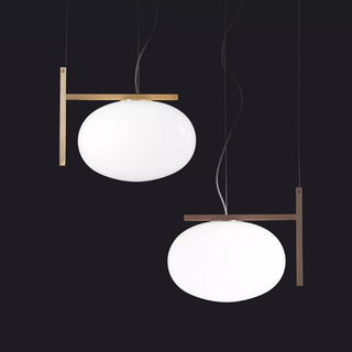 OLuce Alba 466 suspension lamp anodized bronze Buy on Shopdecor OLUCE collections