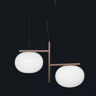 OLuce Alba 468 suspension lamp anodized bronze Buy on Shopdecor OLUCE collections