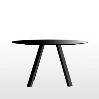 Pedrali Arki-table Fenix diam.139 cm. in black solid laminate Buy on Shopdecor PEDRALI collections