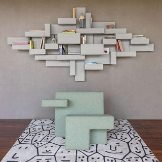Qeeboo Primitive bookshelf - Buy now on ShopDecor - Discover the best products by QEEBOO design