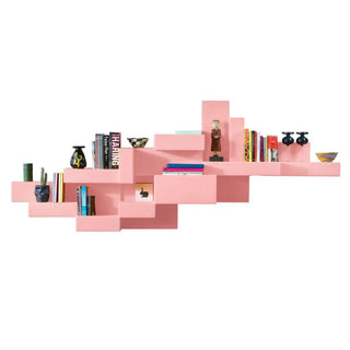 Qeeboo Primitive bookshelf Qeeboo Pink - Buy now on ShopDecor - Discover the best products by QEEBOO design