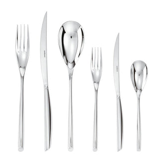 Sambonet Bamboo cutlery set 36 pieces Silver Buy on Shopdecor SAMBONET collections