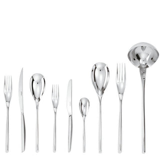 Sambonet Bamboo cutlery set 75 pieces Silver Buy on Shopdecor SAMBONET collections