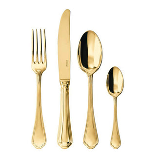 Sambonet Filet Toiras cutlery set 24 pieces PVD Gold Buy on Shopdecor SAMBONET collections