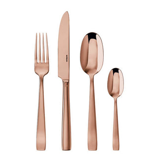 Sambonet Flat cutlery set 24 pieces PVD Copper Buy on Shopdecor SAMBONET collections