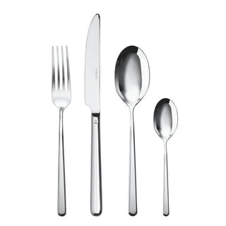 Sambonet Linear cutlery set 24 pieces Steel - Buy now on ShopDecor - Discover the best products by SAMBONET design