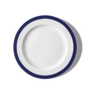 Schönhuber Franchi Shabbychic Dinner Plate white - shaded border blue Buy on Shopdecor SCHÖNHUBER FRANCHI collections