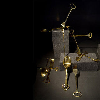 Seletti Keytlery Gold set 24 cutlery inox steel/gold Buy on Shopdecor SELETTI collections