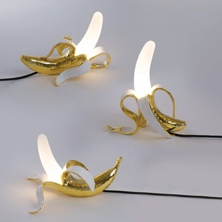 Seletti Banana Lamp Louie table lamp gold Buy on Shopdecor SELETTI collections