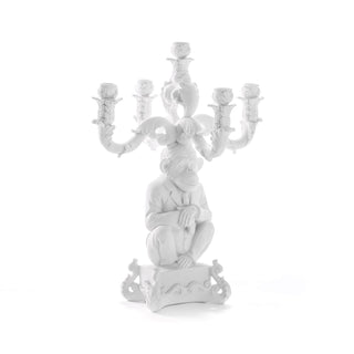 Seletti Burlesque Chimp 5-arm candelabra White Buy on Shopdecor SELETTI collections