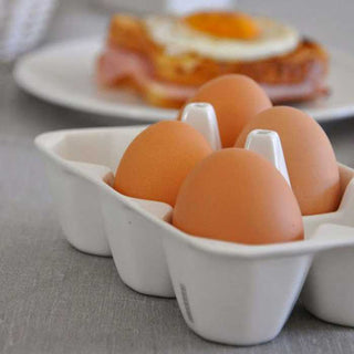 Seletti Estetico Quotidiano porcelain egg and crackers holder Buy on Shopdecor SELETTI collections
