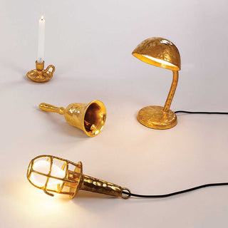 Seletti Fingers Industrial table lamp brass Buy on Shopdecor SELETTI collections