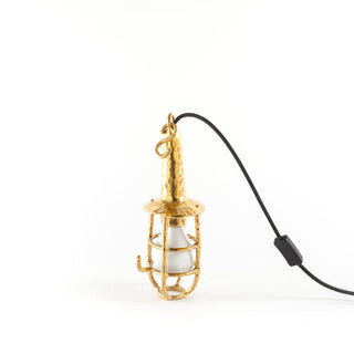 Seletti Fingers Industrial table lamp brass Buy on Shopdecor SELETTI collections