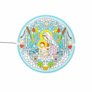Seletti Gospel LED Neon Signs Virgin Mary wall lamp Buy on Shopdecor SELETTI collections