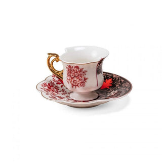 Seletti Hybrid 2.0 porcelain coffee cup Sagala with saucer Buy on Shopdecor SELETTI collections