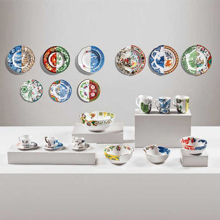 Seletti Hybrid porcelain flat plate Isaura Buy on Shopdecor SELETTI collections