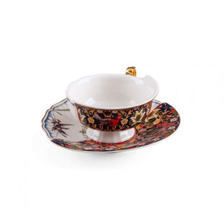 Seletti Hybrid 2.0 porcelain tea cup Kannauj with saucer Buy on Shopdecor SELETTI collections