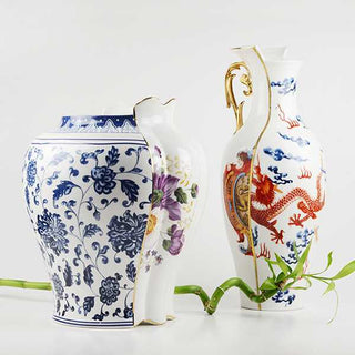 Seletti Hybrid porcelain vase Melania Buy on Shopdecor SELETTI collections