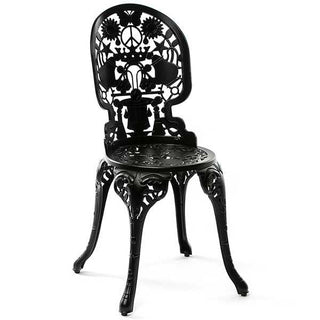 Seletti Industry Collection indoor/outdoor aluminum chair Black Buy on Shopdecor SELETTI collections