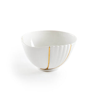 Seletti Kintsugi bowl in porcelain/24 carat gold mod. 3 Buy on Shopdecor SELETTI collections