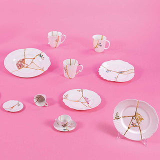 Seletti Kintsugi tray in porcelain/24 carat gold Buy on Shopdecor SELETTI collections