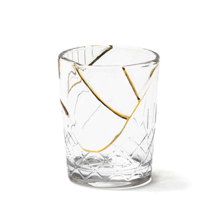 Seletti Kintsugi glass transparent/24 carat gold mod. 1 Buy on Shopdecor SELETTI collections