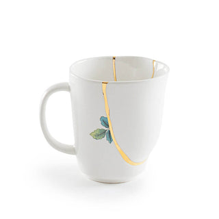 Seletti Kintsugi mug cup in porcelain/24 carat gold mod. 1 Buy on Shopdecor SELETTI collections