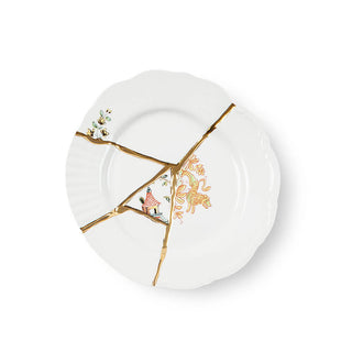 Seletti Kintsugi fruit plate in porcelain/24 carat gold mod. 2 Buy on Shopdecor SELETTI collections