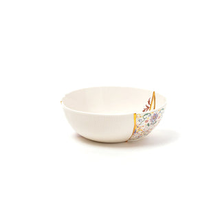 Seletti Kintsugi salad bowl in porcelain/24 carat gold mod. 1 Buy on Shopdecor SELETTI collections