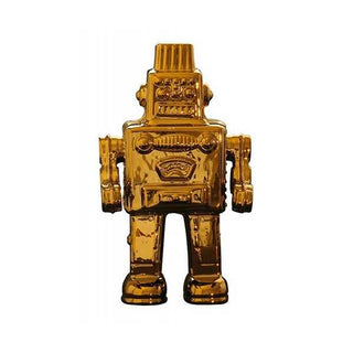 Seletti Memorabilia My Robot with porcelain decoration Gold Buy on Shopdecor SELETTI collections