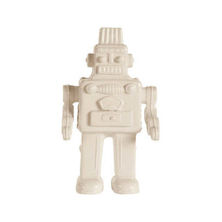 Seletti Memorabilia My Robot with porcelain decoration White Buy on Shopdecor SELETTI collections