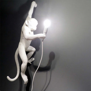 Seletti Monkey Lamp Hanging Left Hand wall lamp white Buy on Shopdecor SELETTI collections