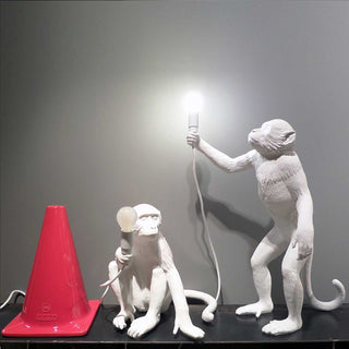 Seletti Monkey Lamp Sitting table lamp white Buy on Shopdecor SELETTI collections