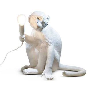 Seletti Monkey Lamp Sitting table lamp white Buy on Shopdecor SELETTI collections