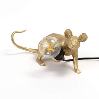 Seletti Mouse Lamp Lop Gold table lamp Buy on Shopdecor SELETTI collections