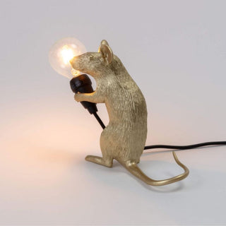Seletti Mouse Lamp Mac Gold table lamp Buy on Shopdecor SELETTI collections