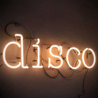Seletti Neon Art Disco wall light letter white Buy on Shopdecor SELETTI collections