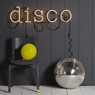 Seletti Neon Art Hi wall light letter white Buy on Shopdecor SELETTI collections
