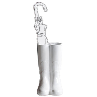 Seletti Rainboots umbrella stand white Buy on Shopdecor SELETTI collections