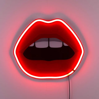 Seletti Blow Neon Lamp Mouth LED wall lamp Buy on Shopdecor SELETTI collections