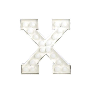 Seletti Vegaz Letter X white Buy on Shopdecor SELETTI collections