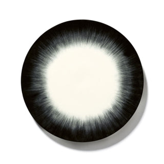 Serax Dé plate diam. 24 cm. off white/black var 5 Buy on Shopdecor SERAX collections